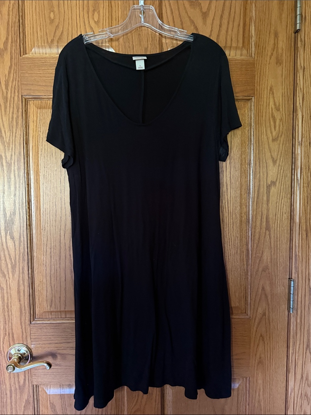 Mossimo Supply Co. Black V-Neck Short Sleeve Tunic